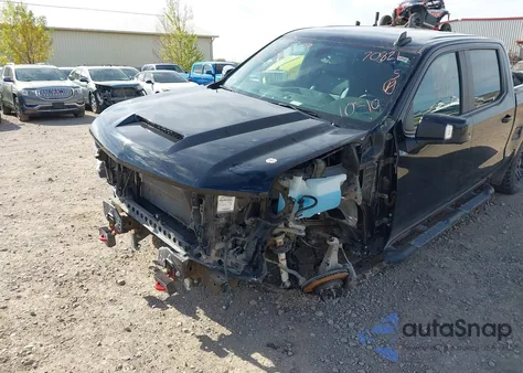 2019 Chevrolet Silverado 1500 Lt Trail Boss из США, поврежденный, VIN 3GCPYFED6KG222188